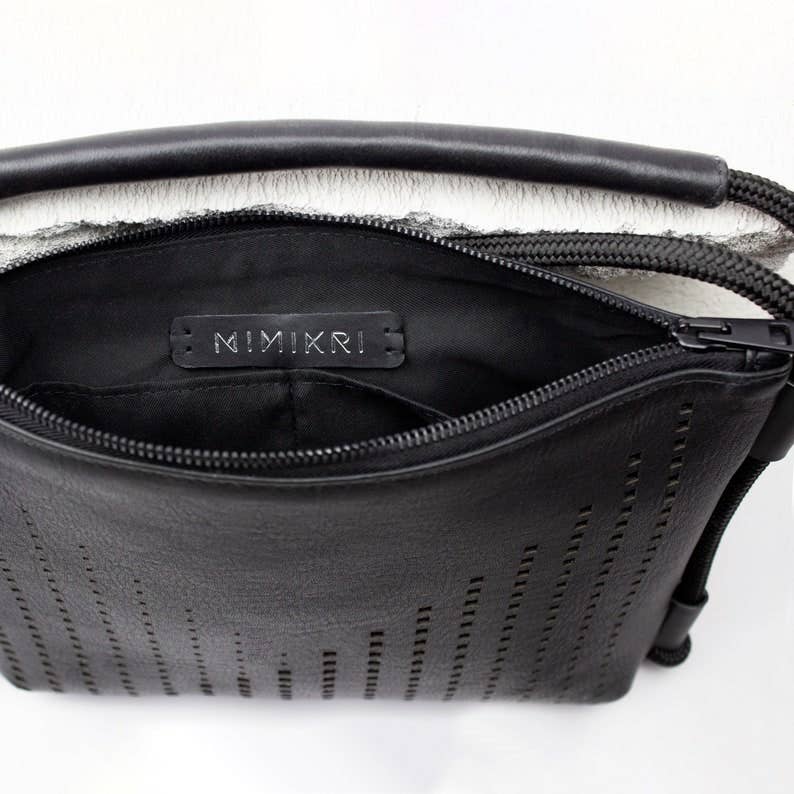 MIMIKRI Design – Großhandel Umhängetasche - Damen – DINA Ledertasche klein für Schulter oder Crossbody9