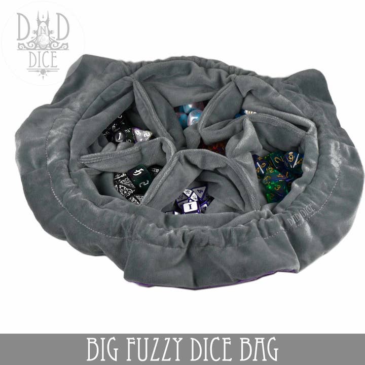 DNDDICE.COM - Wholesale Dice - Big Fuzzy Dice Bag - 6 Colors16
