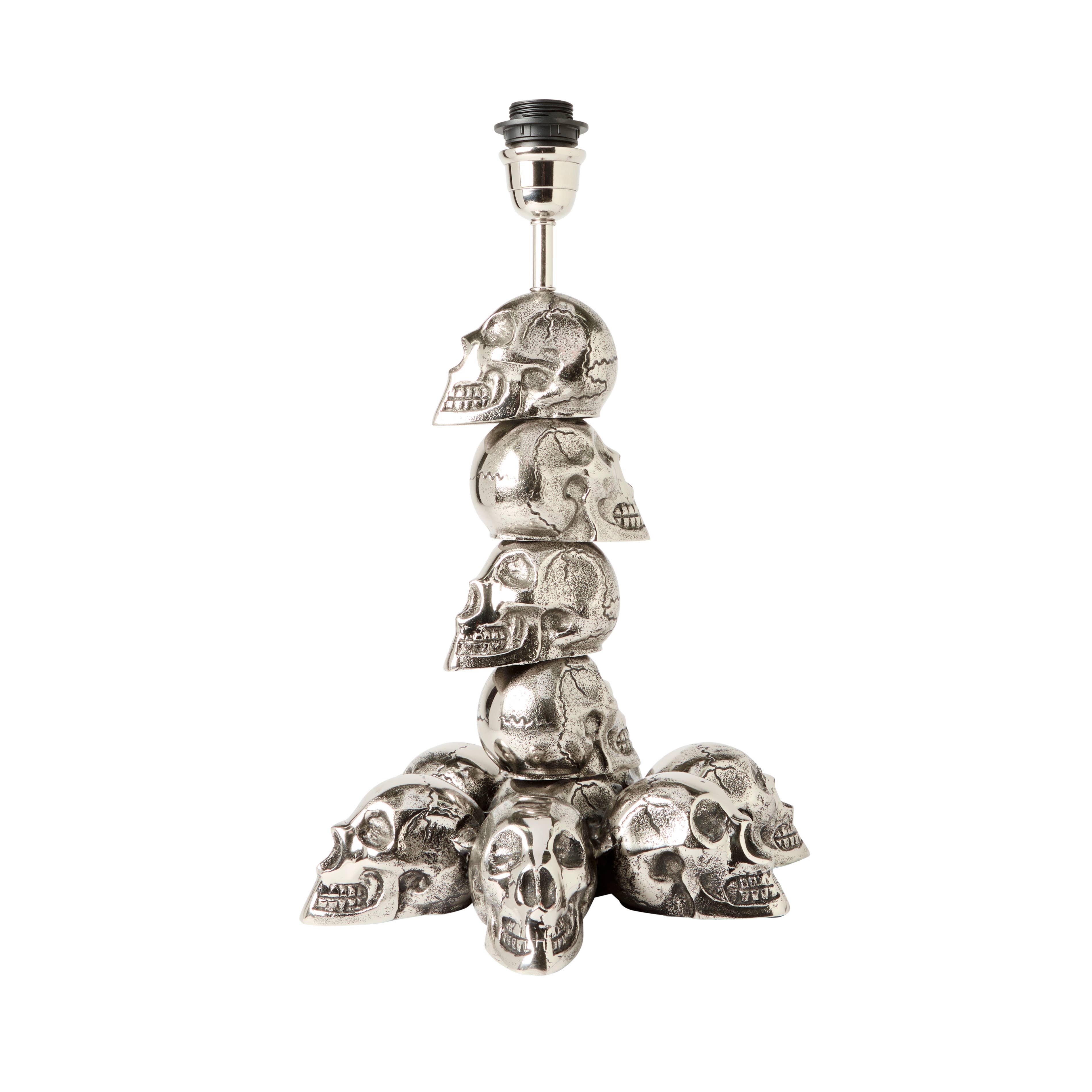 Paradox Collections - Wholesale Accent/desk lamp - Skulls Stacked Table Lamp