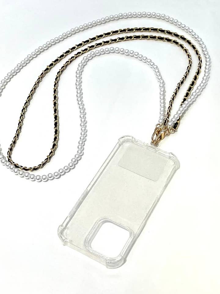 Telefoonketting vergulde kralen voor wholesale door SHEERA