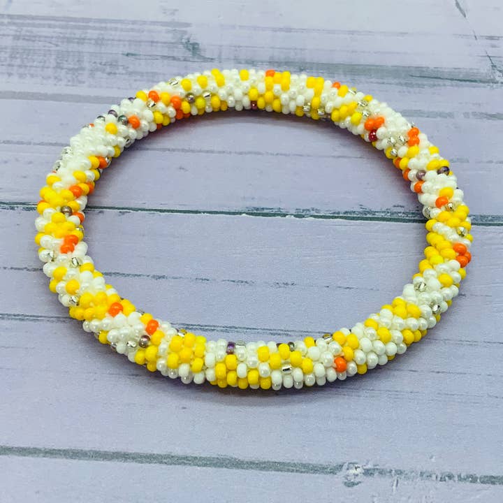 Liftedhope Bracelets - Wholesale Beaded Bracelet - Yellow Confetti