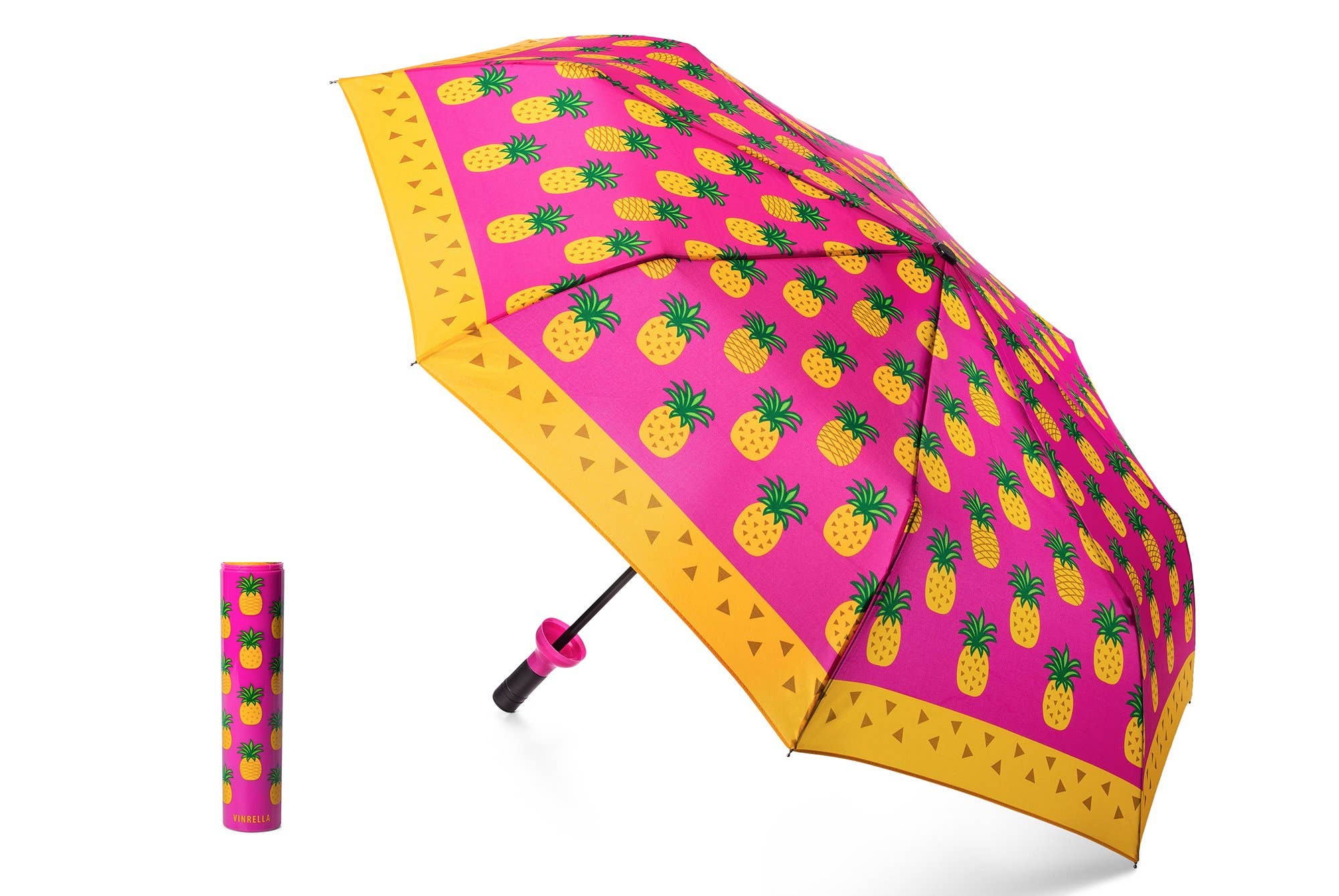 Vinrella - Wholesale Umbrella - Women's - Pineapple Punch Bottle Umbrella3