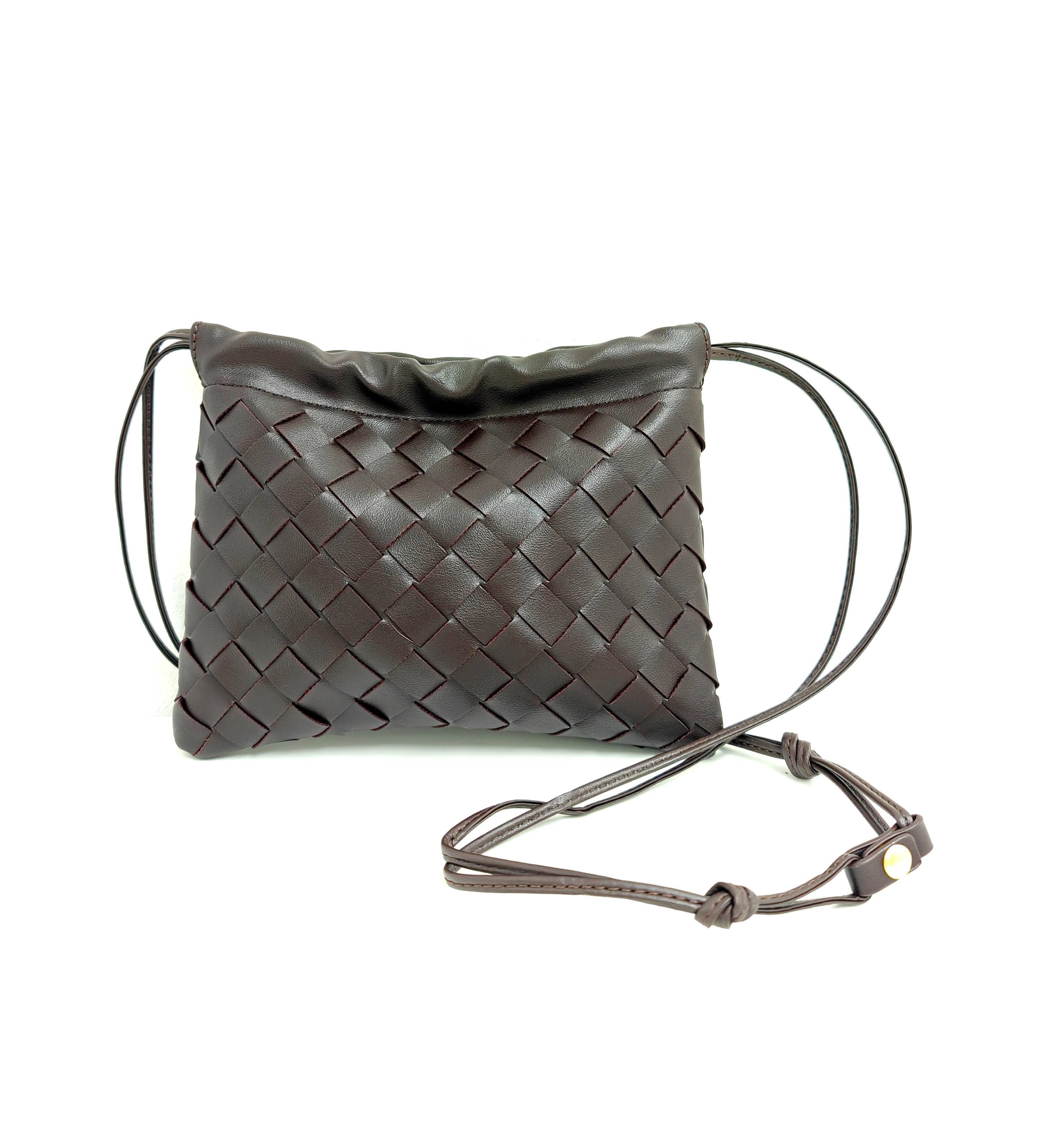 Superbia – wholesale Crossbody bag – Women's – Handmade Woven Premium Pu Mobile Bag Essential BagB218329