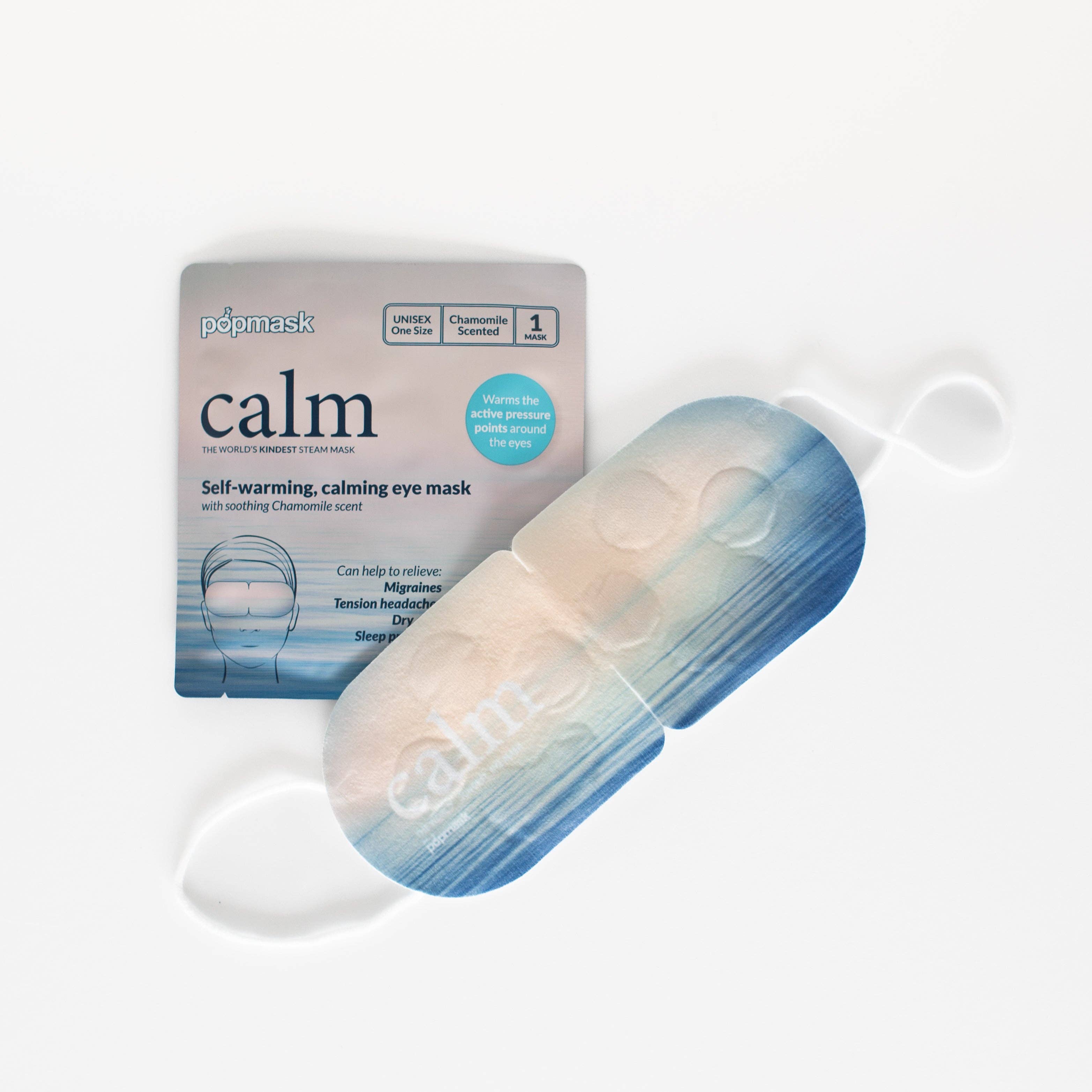 Popmask London - Vente Masque de nuit - Masques pour les yeux auto-chauffants et apaisants1