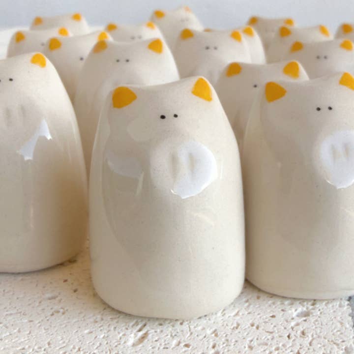 Lucky Pig-amulett (5 språk) för wholesale av Picuru ceramicas