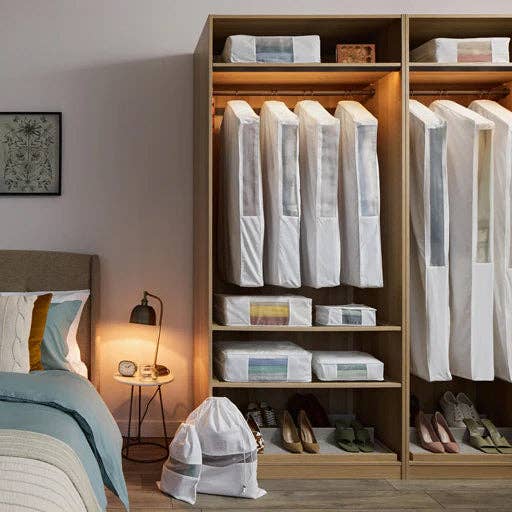 Hayden Hill London – wholesale Garment bag – unisex – Luxury Organic Cotton Garment Storage Bag - Long 58 Inch5