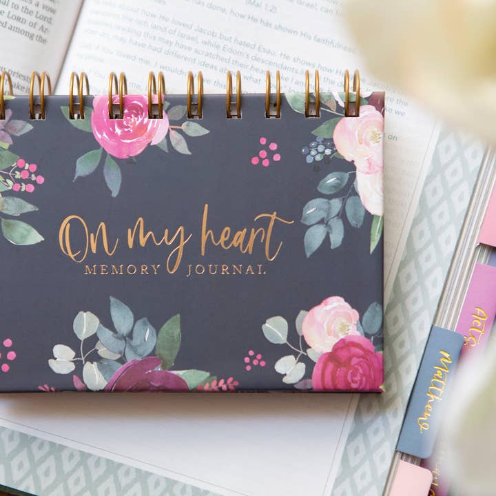 Chosen & Cherished - Wholesale Journal/Diary - Scripture Memory Verse Journal / Bible Verse Memorization Journal / Bible Verse notecard Journal / Christian Gifts for women
