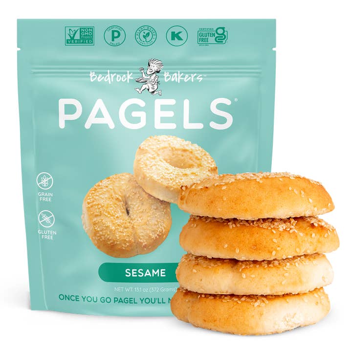 Bedrock Bakers - Wholesale Bread/Tortilla - Sesame Pagels1