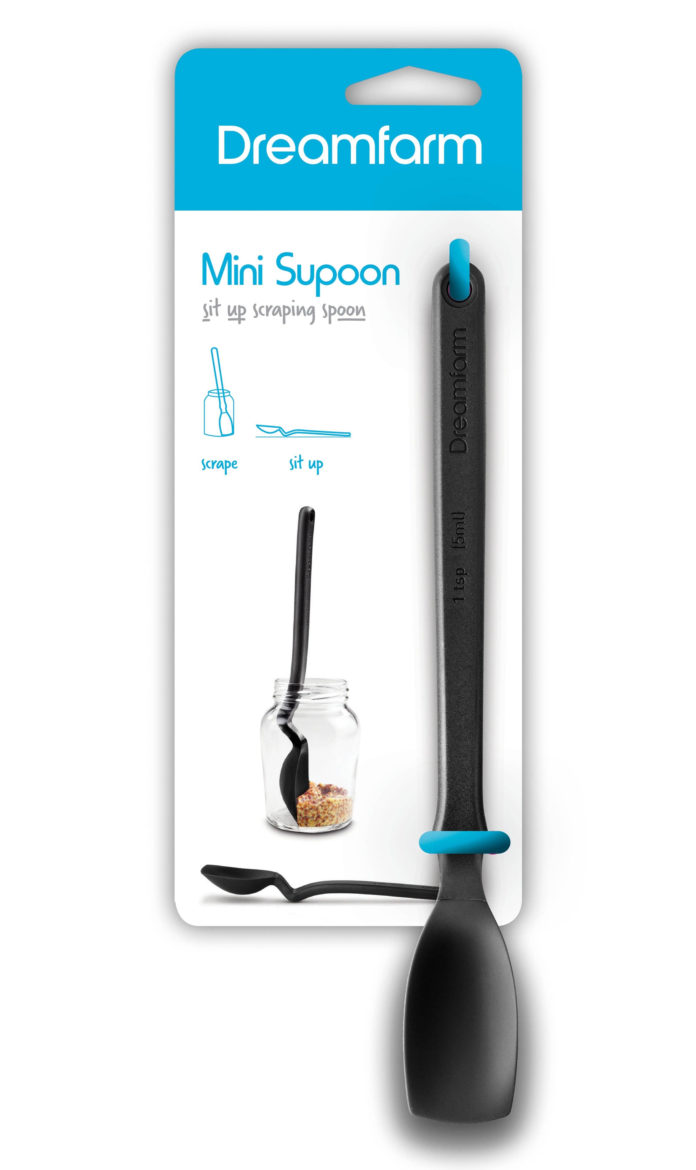 Forma House - Wholesale Kitchen Spoon - Dreamfarm - Mini Supoon - Black1
