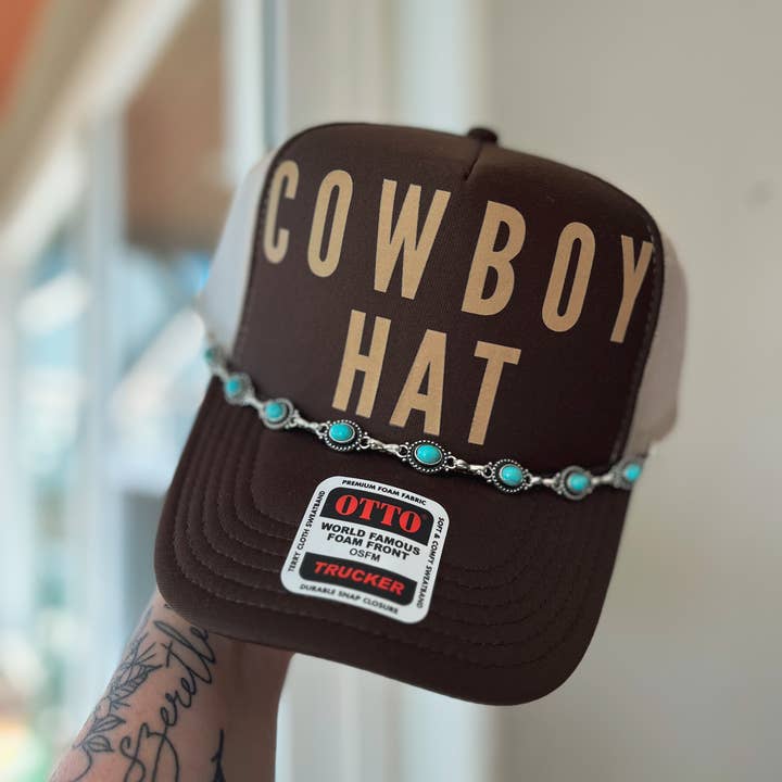 TrendyKeys - Wholesale Trucker Hat - Women's - Cowboy Hat Graphic Trucker Hat