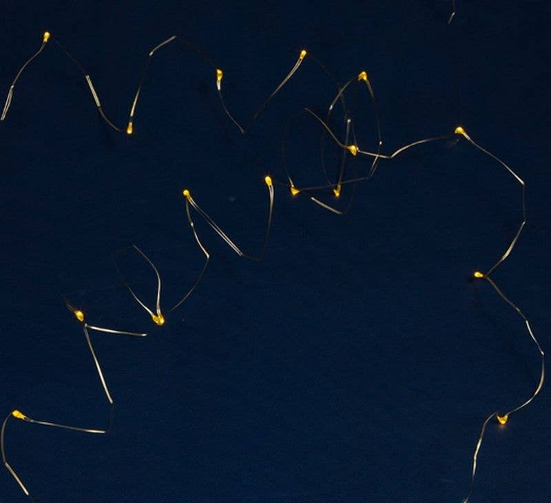 KMI International Corp. - Wholesale String Lights - 30 Led Lights, Warm White, 33.9 In Spacing, 3 Aa Battery Box1