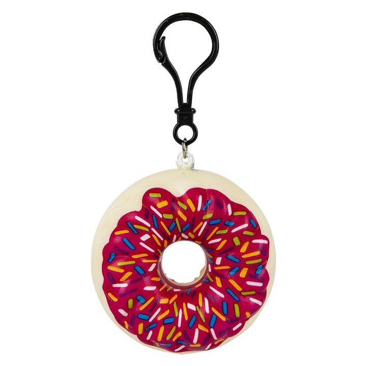 PR GROUPS LLC - Venta al por mayor Mochila - Niños - Clip para mochila de donut Squish3