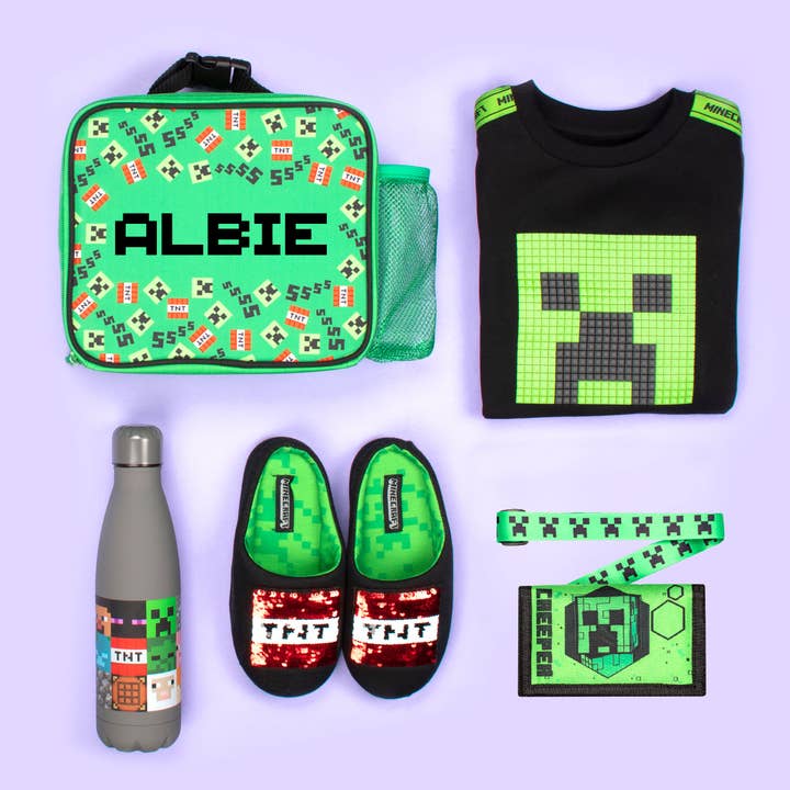 Fringoo Group Ltd - Wholesale Wallet - Kids - Minecraft Kids Wallet - Green Creeper4