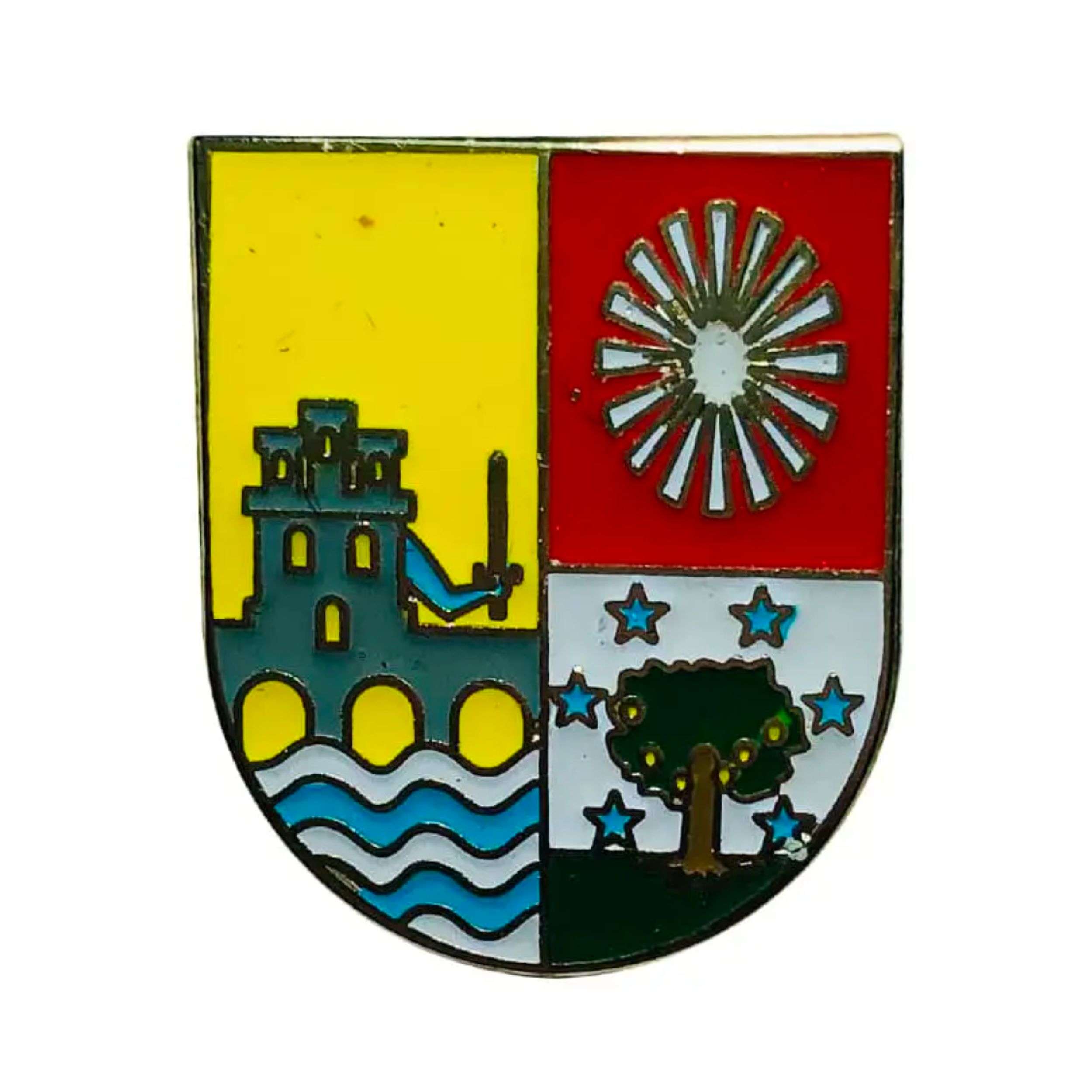 Astur Pins - Wholesale Lapel Pin/Button - Pin - Ribera Baja Shield - Alava - Spain0