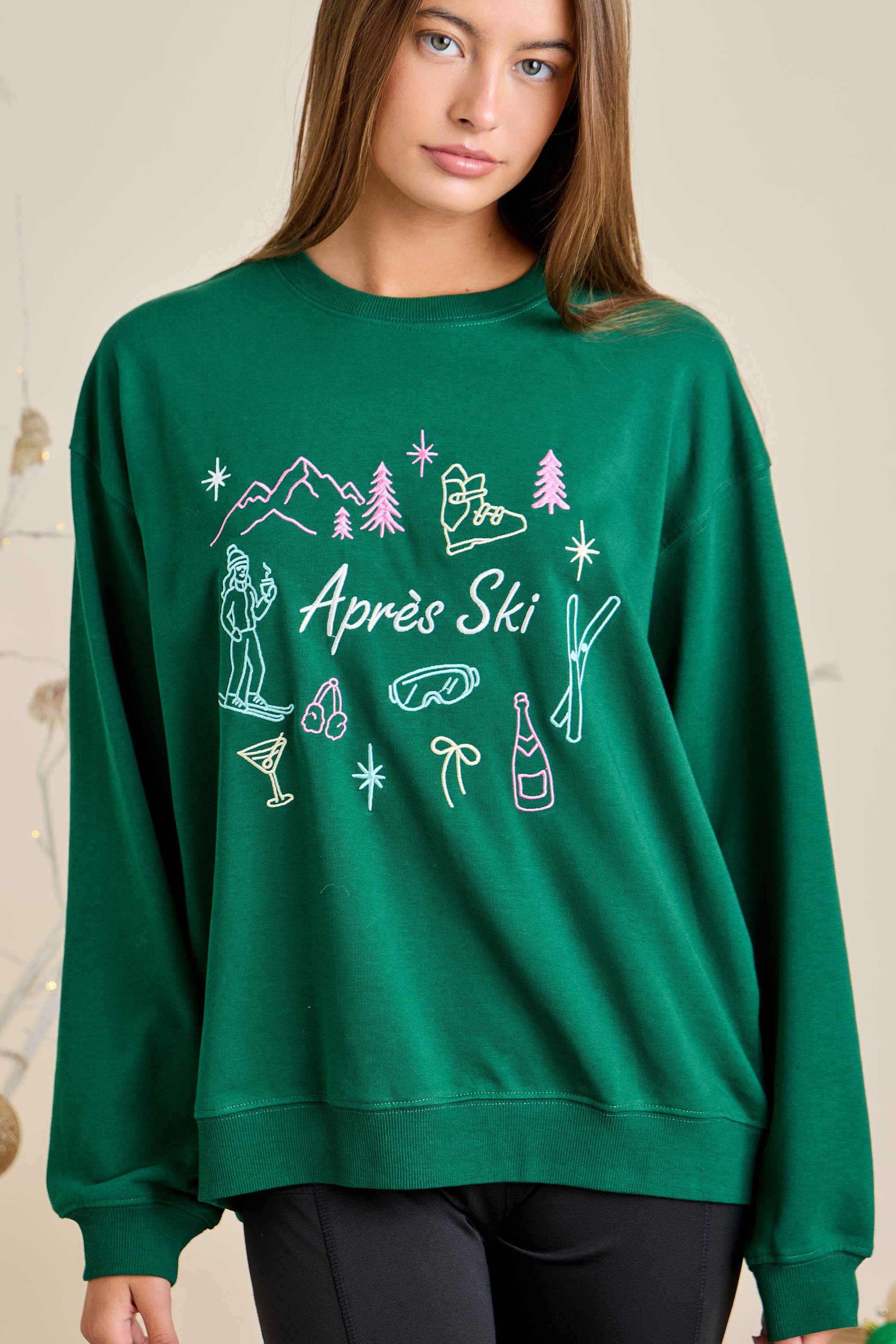 Main Strip - Wholesale Graphic Sweatshirt - Unisex - Ready to Ship Après Ski Graphic Sweatshirt – Winter Resort 6