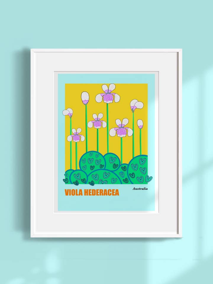 Viola Art Print - Unframed for wholesale by Westmount Art UK