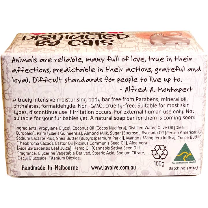 La Volve – Großhandel Feste Seife – HAUSTIERE REIHE B - "HUND & KATZE" DANKE3