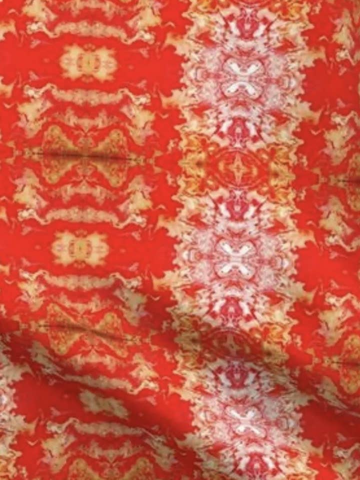 Leilani Sarong in Red Lantern for wholesale by Pearl Edward