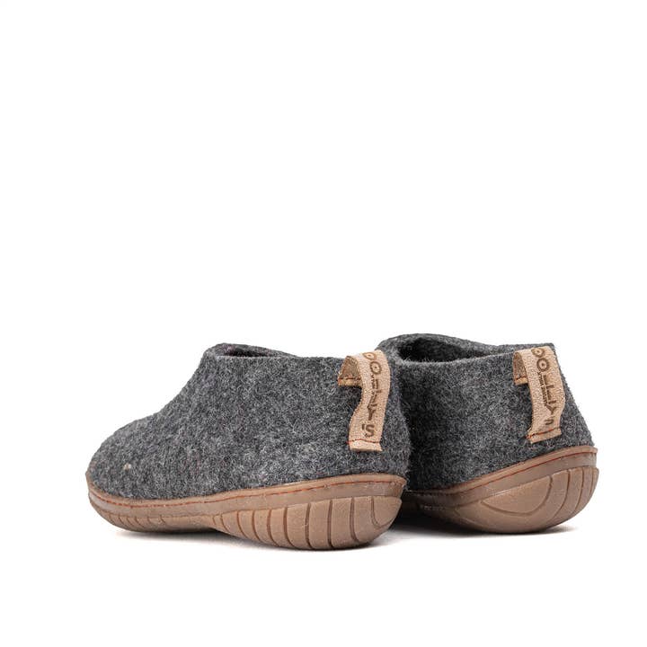 Woollyes Inc - Wholesale Casual shoes – Kids - Outsole Shoe with Rubber Sole – Charcoal7