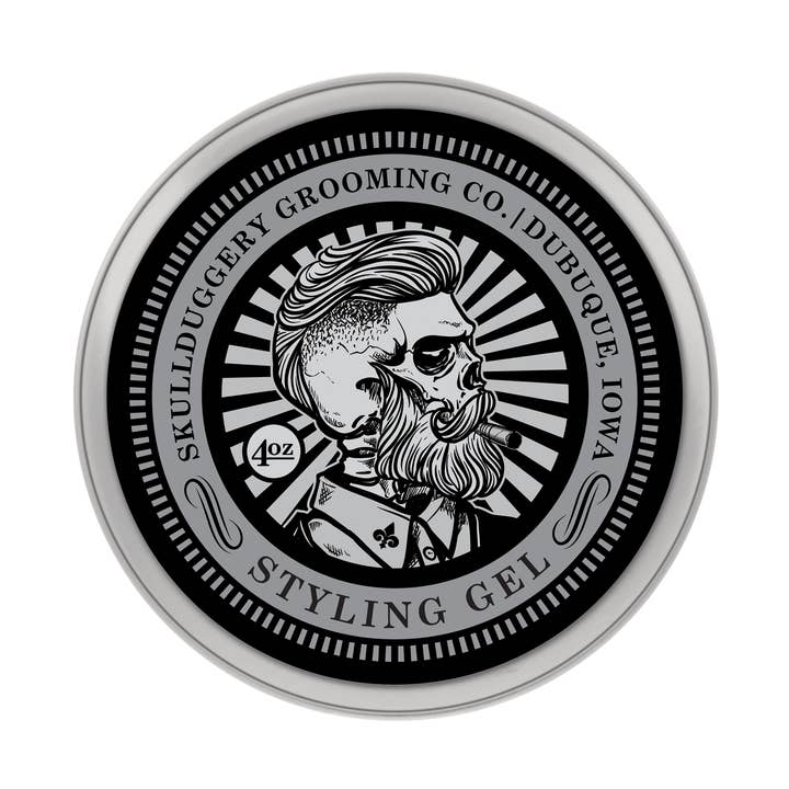 Premium Styling Gel for wholesale by Skullduggery Grooming Co.