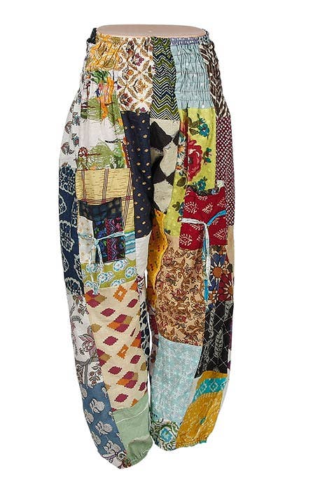 Kaleidoscope Accessories - Wholesale Pants - Women's - Patchwork Pants, Assorted Designs7