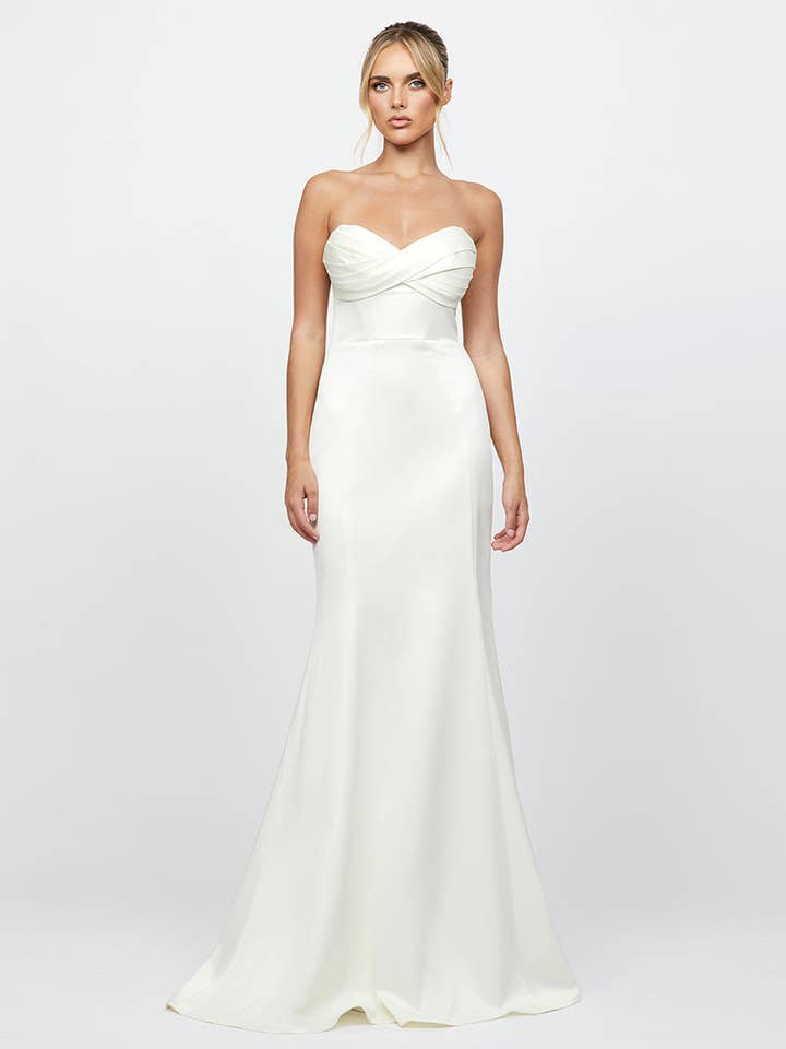 ABITO SENZA SPALLINE PEPPER TWIST B79D18L per la vendita all'ingrosso da parte di Bariano