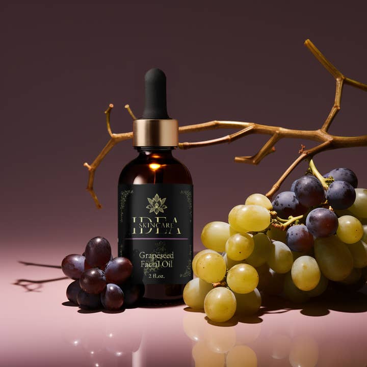 IDEA Boutique - Wholesale Facial Oil - Grapeseed Facial Oil - With Squalane and Essential Oils1