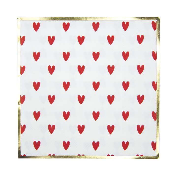 NAPKINS 33X33CM RED HEARTS X 16 and other Purchase Wholesale servetter. Free Returns & Net 60 Terms on Faire trending on Faire.