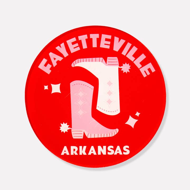 Tart By Taylor - Wholesale Coasters - Fayetteville, Arkansas Acrylic Drink Coaster