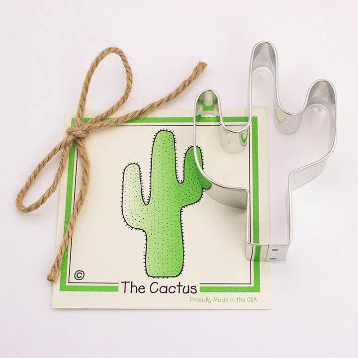 Cactus Cookie Cutter for wholesale by Ann Clark