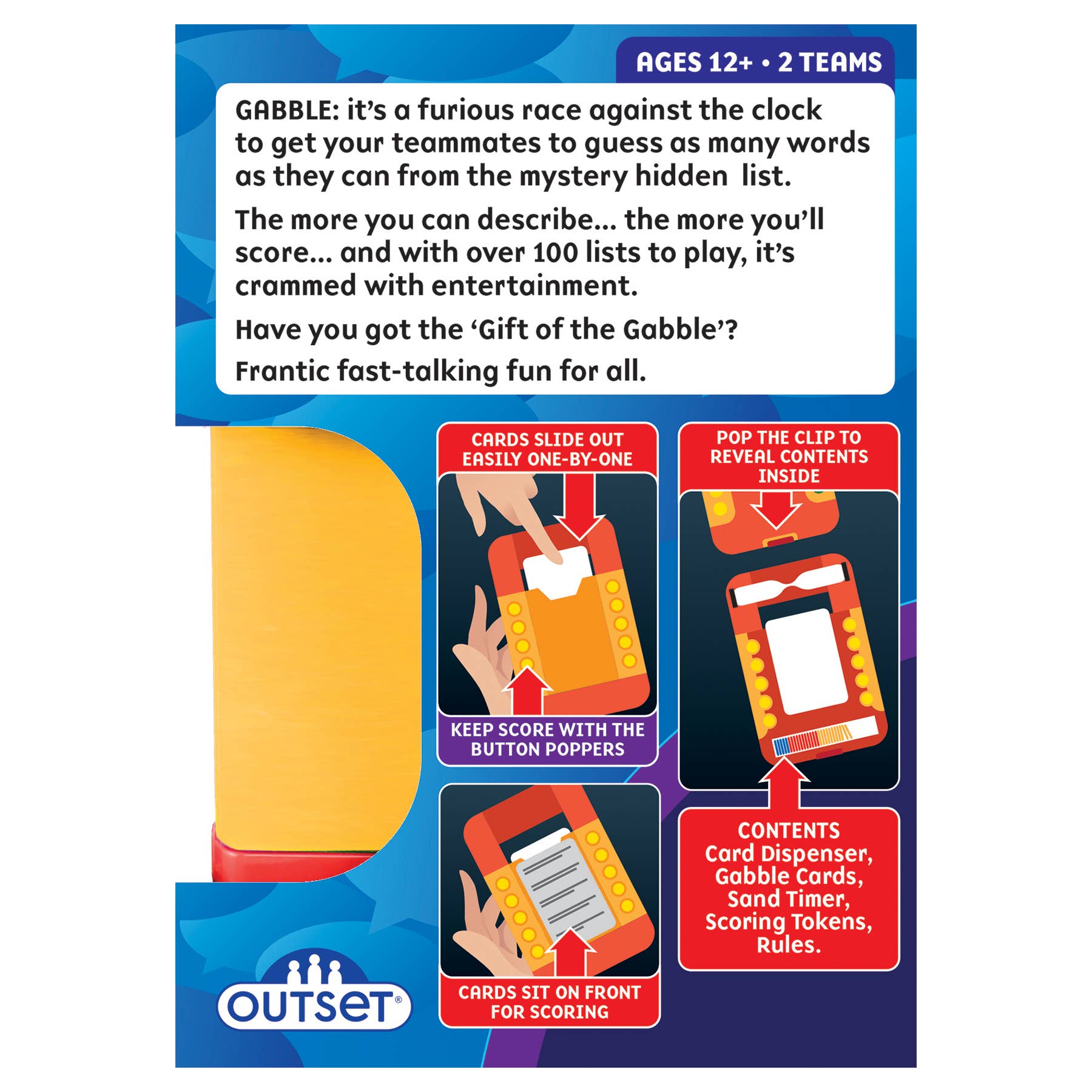 Outset Games and Cobble Hill Puzzles - Wholesale Card Game - Gabble - Travel Edition3