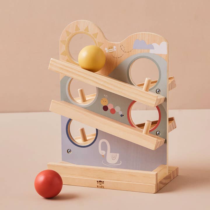 Just Bee Kids Träbollbana för Barn (FSC) för wholesale av Just Bee Kids