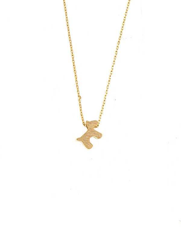 DOGGY PENDANT NECKLACE for wholesale by Andrea Bijoux