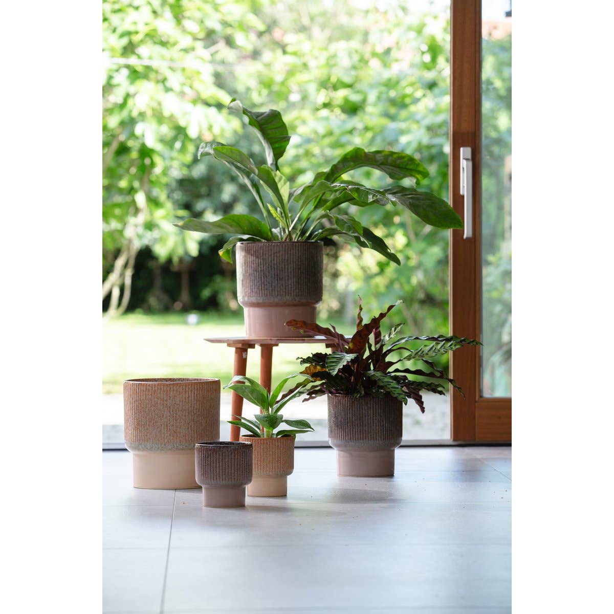 Ceramics Limburg - Venta al por mayor Macetas - Maceta Dodo reactiva verde jade L1