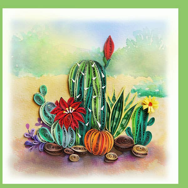 YoderDo Quilling Greeting Cards - Wholesale Everyday Greeting Card - FL-54 Quilling Card