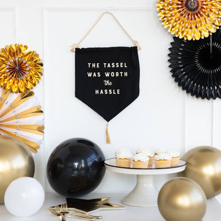 My Mind’s Eye - Wholesale Party Sign/Banner - PLHB126 - Worth the Hassle Canvas Banner