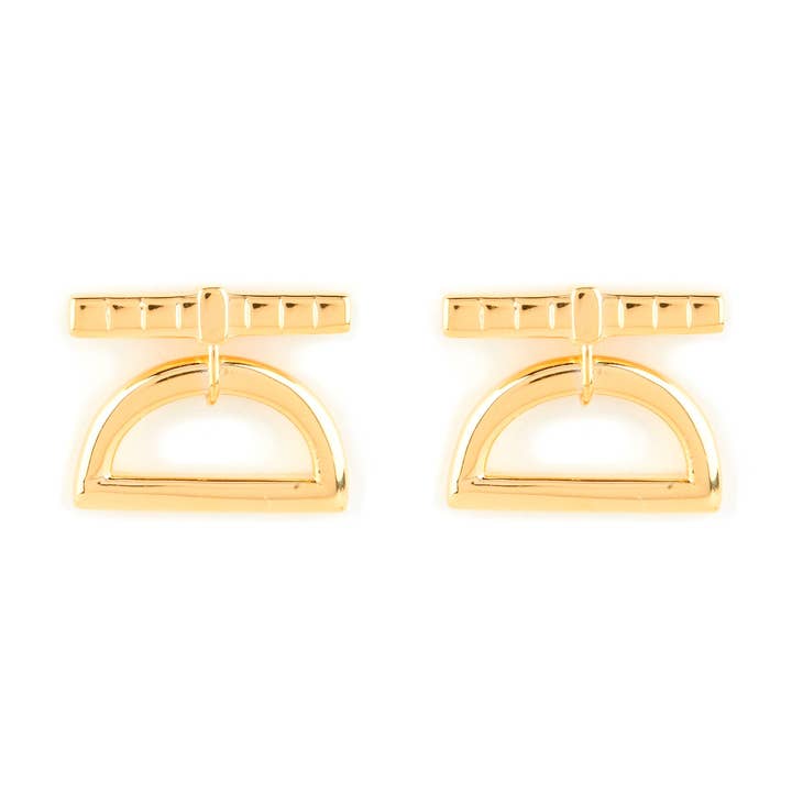 Brincos Half Moon Drop por atacado de Shop Lausanne