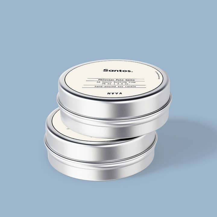 SANTOS – Palo Santo Soy Candle | Hand-Poured & Sustainable for wholesale by NAVA