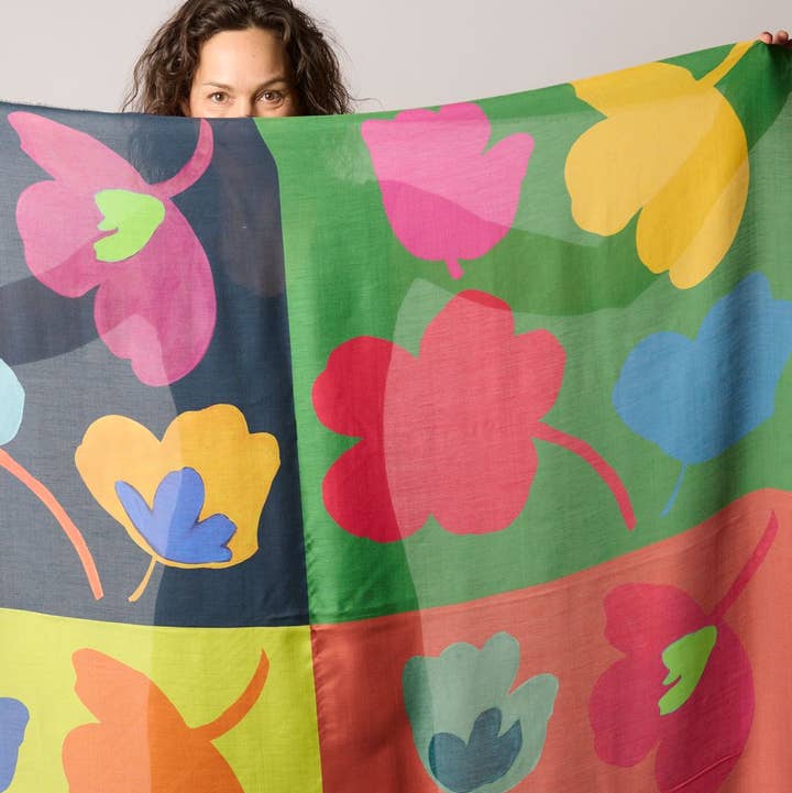 Margolis Pineo Italia - Wholesale Scarf - Women's - Campo dei Fiori Travel Scarf/Wrap5