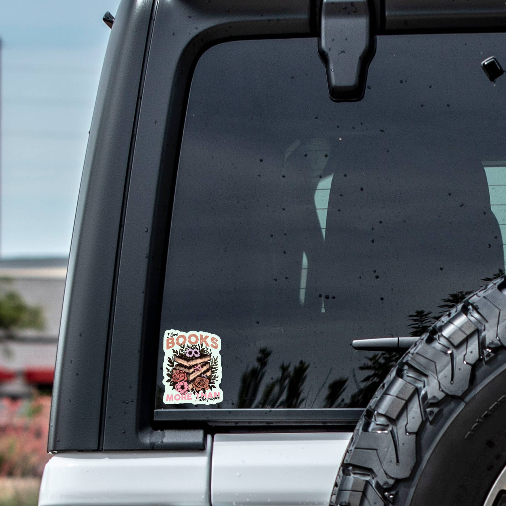 Juju and Moxie – wholesale Sticker – Book Read Funny Humor Lit Bright High Quality Vinyl Sticker3