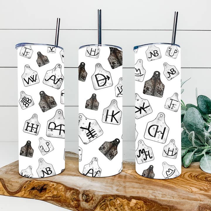 Tagged Tumbler for wholesale by Loran And Company