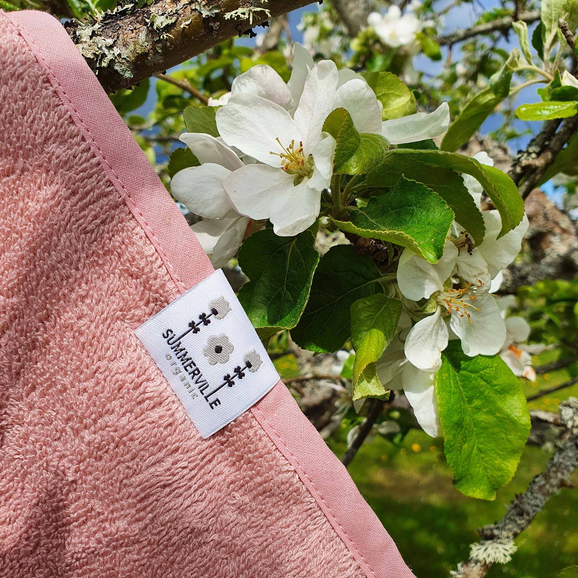 Summerville organic - Wholesale Hooded Towel - Kids & Baby - Organic Hooded Baby Towel Rabbit Pale Mauve4