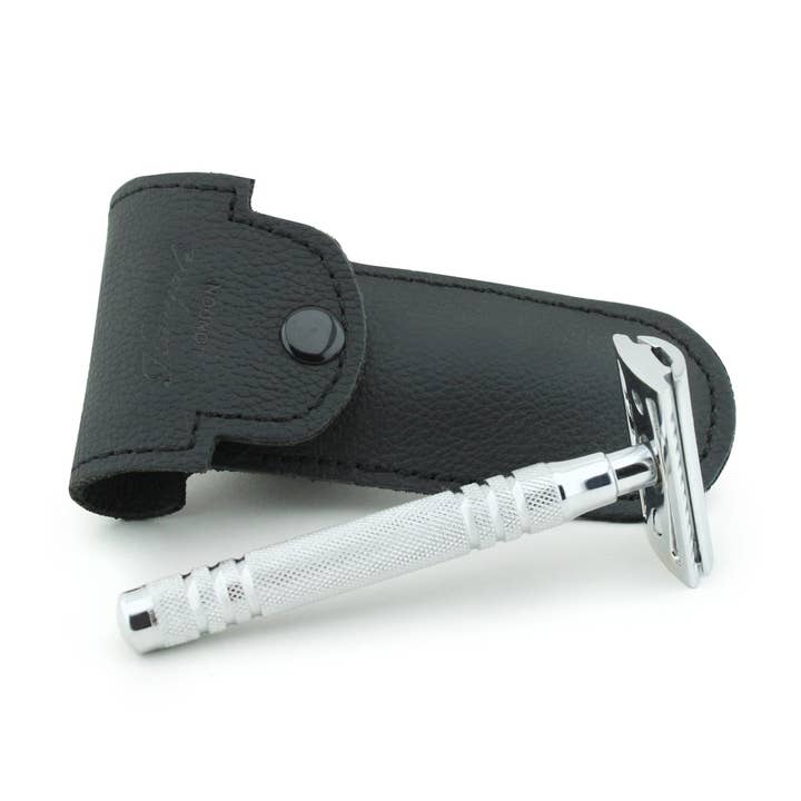 Maquinilla de afeitar de seguridad de doble filo Haryali - Acero para venta al por mayor de Haryali London