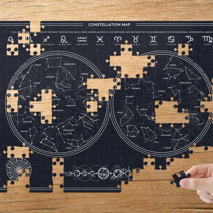 Gift Republic - Wholesale Puzzle - Adult - Constellation Puzzle