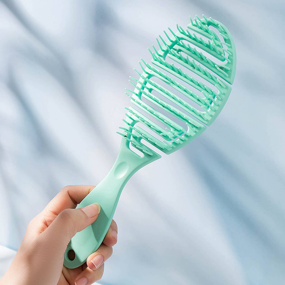 ACCITY - Wholesale Hair Brush/Comb - WOMEN AIR CUSHION HOLLOW MASSAGE COMB_CWMM09083