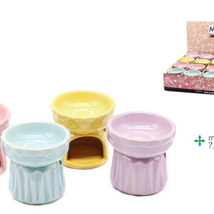 Esoterica Arte - Wholesale Incense Holder - Ceramic Burner 7.2x7.2x7cm (20 pcs)