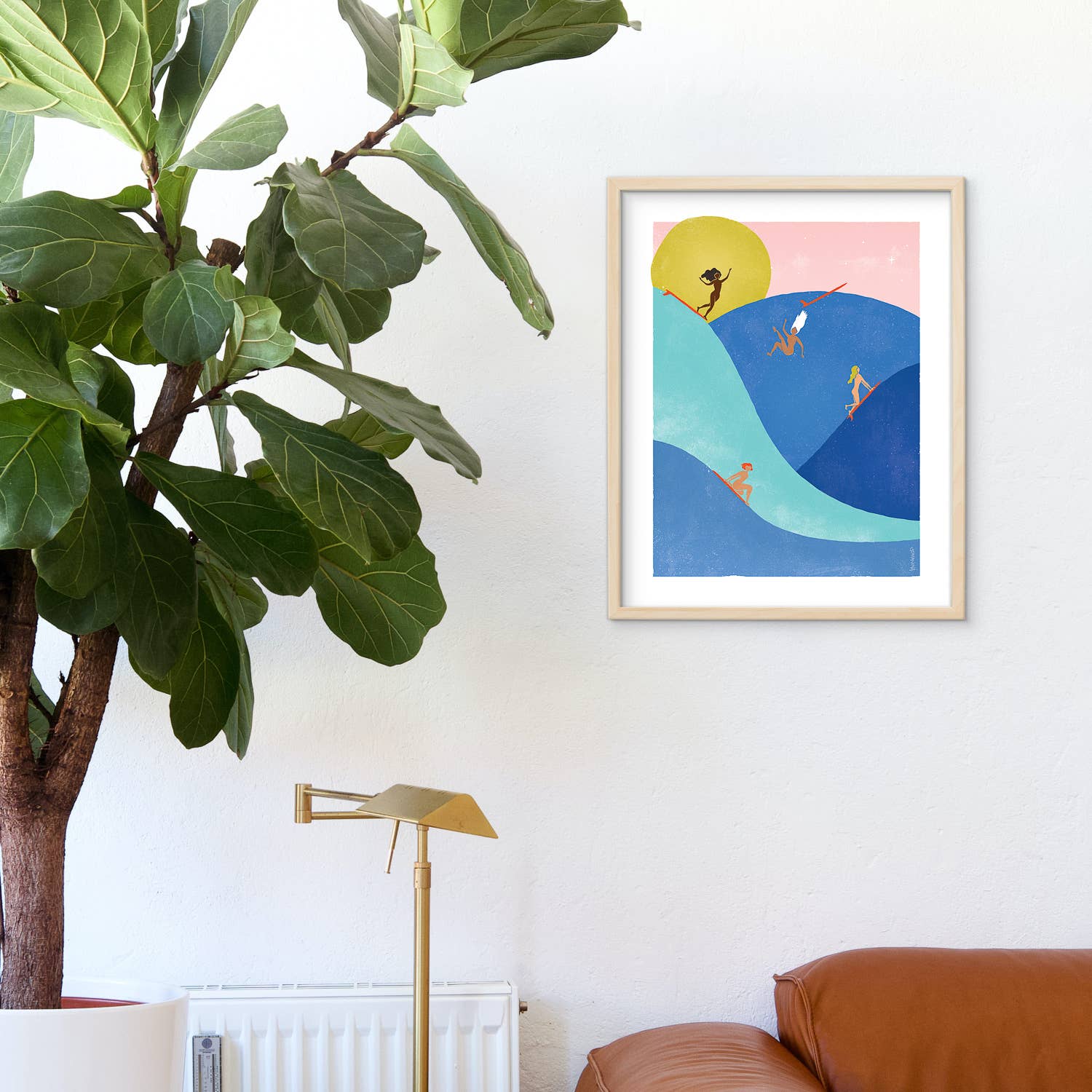 Sunday Arvo Surf Club - Wholesale Art Print - Girls Just Wanna Have Fun (and Surf)5