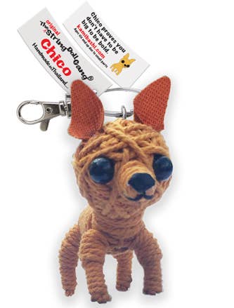 Kamibashi - Vente Porte-clés – unisexe - Porte-clés Chico the Chihuahua String Doll1