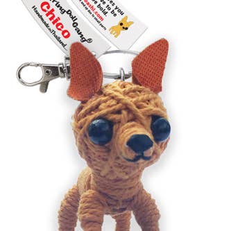Kamibashi - Vente Porte-clés – unisexe - Porte-clés Chico the Chihuahua String Doll1