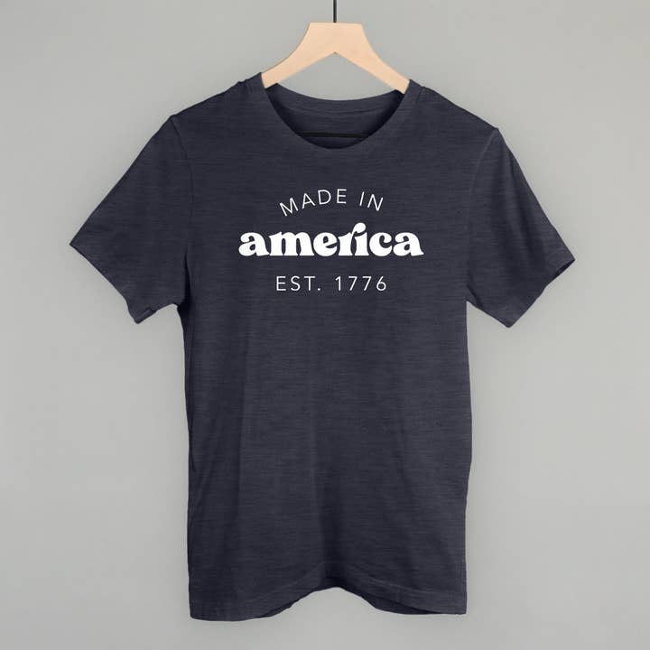Ivy + Cloth - Wholesale Screen Printed T-Shirt - Women's - Made In America Retro1